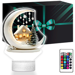 LAMPKA NOCNA LED 3D SZOPKA BOŻE NARODZENIE prezent dla dziecka NA ŚWIĘTA