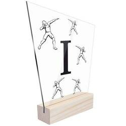 1 miejsce Statuetka sportowa nagroda pchnięcie kulą dla zawodnika