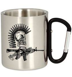 METALOWY KUBEK TURYSTYCZNY WOJSKOWY PREZENT