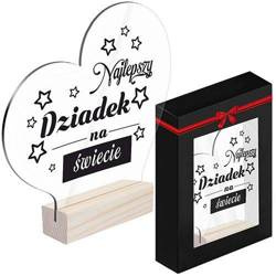 PREZENT NA DZIEŃ DZIADKA upominek STATUETKA