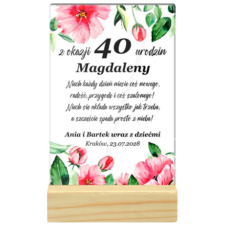 PREZENT NA URODZINY 50 30 35 25 40 45 60 65 70 80 90 18 Jubileusz Rocznicę