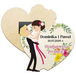 ŚLUB WESELE MAGNES PODZIĘKOWANIE DLA GOŚCI