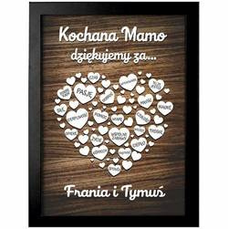 PREZENT NA DZIEŃ MAMY DLA MAMY PODZIĘKOWANIE RAMKA