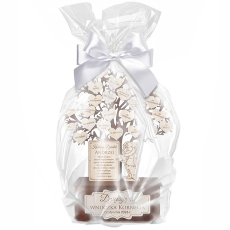 DZIEŃ DZIADKA UPOMINEK STATUETKA DRZEWKO PREZENT