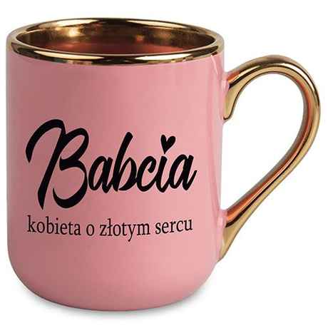 KUBEK 330ml PREZENT NA DZIEŃ BABCI SUPER BABCIA NA HERBATĘ KAWĘ UPOMINEK