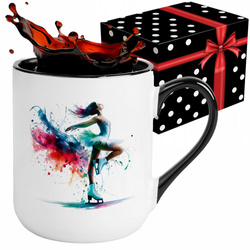 KUBEK SPORTOWY NAGRODA DLA ŁYŻWIARKI ŁYŻWIARSTWO JAZDA FIGUROWA ŁYŻWIARKA