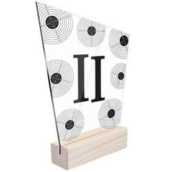 2 miejsce Statuetka sportowa nagroda strzelectwo sportowe dla zawodnika