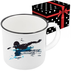 KUBEK SPORTOWY NAGRODA DLA PŁYWAKA PŁYWAK PŁYWANIE TURNIEJ ZAWODY