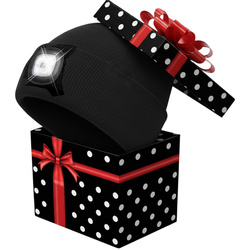 ŚWIECĄCA CZAPKA LED prezent dla taty dziadka męża na Święta 18-99 urodziny