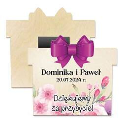 ŚLUB WESELE MAGNES PODZIĘKOWANIE DLA GOŚCI