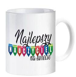 PREZENT NA DZIEŃ NAUCZYCIELA UPOMINEK KUBEK PODZIĘKOWANIE wychowawcy