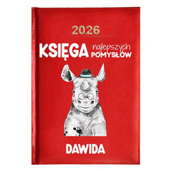 KALENDARZ KSIĄŻKOWY A5 dzienny 2026 ROK TERMINARZ NOTATNIK ŚMIESZNE ZABAWNE