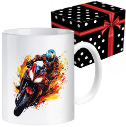 KUBEK SPORTOWY NAGRODA DLA GP MOTORZYSTY ZAWODY MOTOCYKLOWE ŚCIGACZ MOTOR