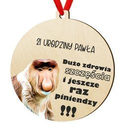 Prezent na urodziny upominek medal