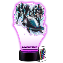 NAGRODA STATUETKA SPORTOWA DLA ZAWODNIKA GRACZA BOBSLEJE ZIMOWA DYSCYPLINA