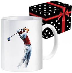 KUBEK SPORTOWY NAGRODA DLA GOLFISTY GOLF DLA GOLFISTKI KIJ GOLFISTA