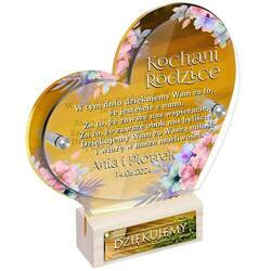 PODZIĘKOWANIE DLA RODZICÓW NA ŚLUB WESELE PREZENT pamiątka