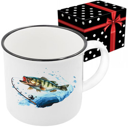 KUBEK SPORTOWY NAGRODA DLA WĘDKARZA WĘDKARSTWO RYBY WĘDKOWANIE WĘDKARZ