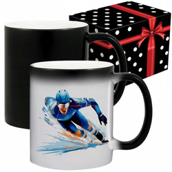 KUBEK SPORTOWY NAGRODA DLA ŁYŻWIARZA ŁYŻWIARSTWO SZYBKIE SHORT TRACK ŁYŻWY