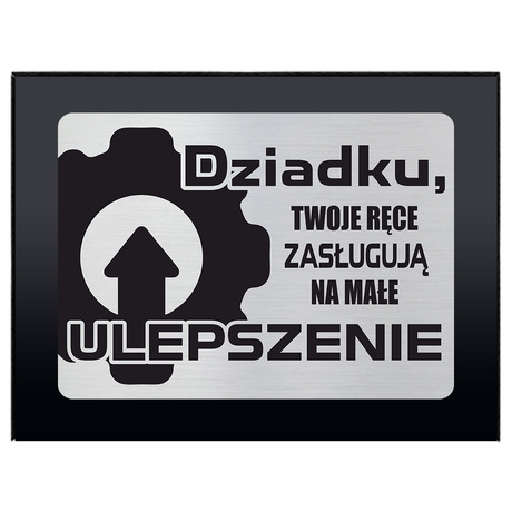 ŚWIECĄCE RĘKAWICZKI LED PREZENT NA DZIEŃ DZIADKA dla dziadka dziadek