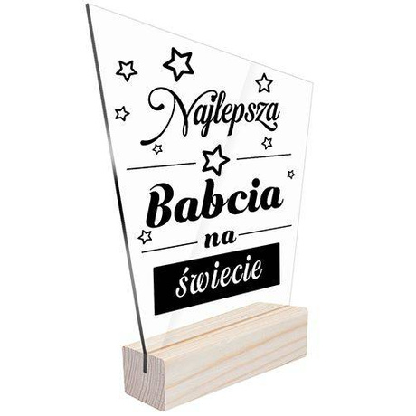 PREZENT NA DZIEŃ BABCI upominek STATUETKA