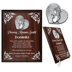 PAMIĄTKA PIERWSZA KOMUNIA OBRAZEK KOMUNIĘ PAMIĄTKA