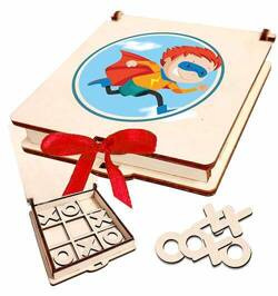 PREZENT UPOMINEK NA DZIEŃ CHŁOPAKA GRA KÓŁKO KRZYŻYK NA URODZINY MIKOŁAJKI