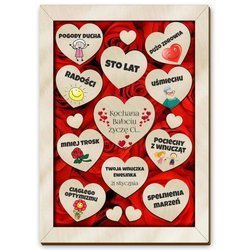 Dzień Babci Dziadka ramka obraz życzenia prezent upominek