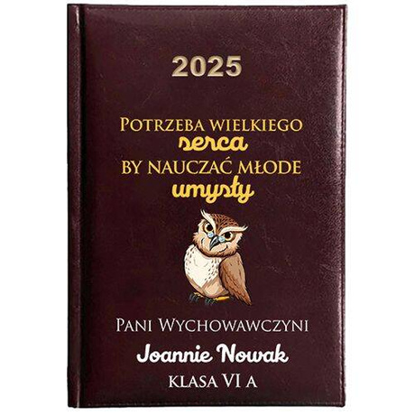 PREZENT NA DZIEŃ NAUCZYCIELA ZAKOŃCZENIE ROKU DLA WYCHOWAWCY KALENDARZ 2025