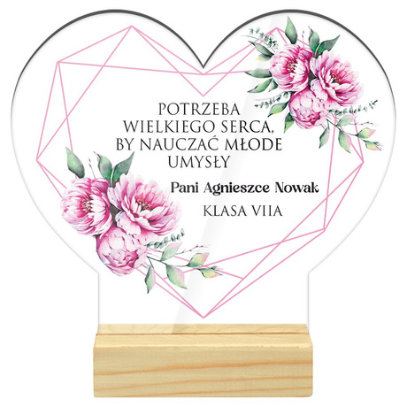 PREZENT NA ZAKOŃCZENIE ROKU SZKOLNEGO PODZIĘKOWANIE NAUCZYCIELA WYCHOWAWCY