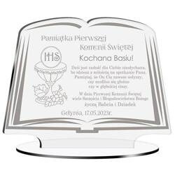 Pamiątka Pierwszej Komunii Świętej Komunia prezent