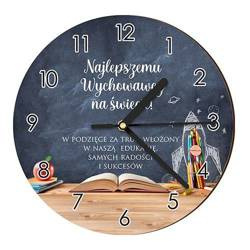 ZAKOŃCZENIE ROKU ZEGAR DLA NAUCZYCIELA WYCHOWAWCY