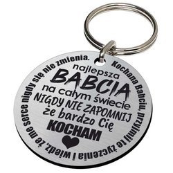 DZIEŃ BABCI I DZIADKA prezent upominek brelok breloczek