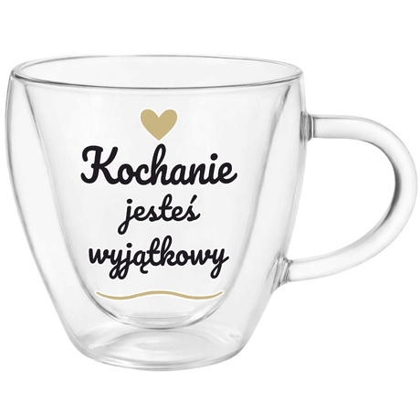 SZKLANKA TERMICZNA SERCE DLA MĘŻA CHŁOPAKA prezent na Walentynki dla Niego