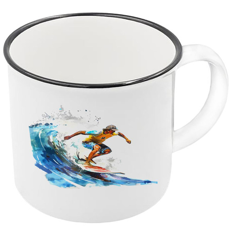 KUBEK SPORTOWY NAGRODA DLA SURFERA SURFER SURFING FALA MORZE REGATY
