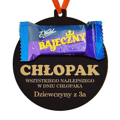 PREZENT DZIEŃ CHŁOPAKA UPOMINEK PREZENT MEDAL