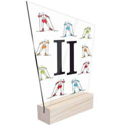 2 miejsce Statuetka sportowa nagroda biegi narciarskie dla zawodnika