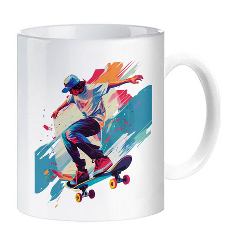 KUBEK SPORTOWY NAGRODA DLA SKATERA SKATEBOARDING SKATERA SKATE PARK