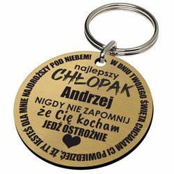 Dzień CHŁOPAKA prezent upominek BRELOK breloczek