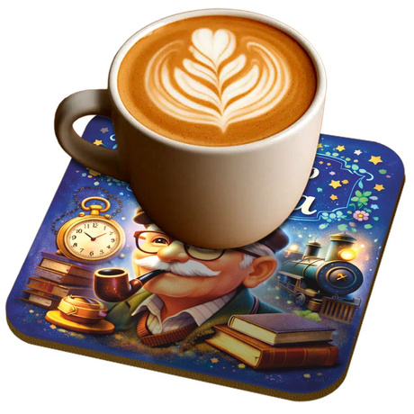 Podkładka pod kubek Dla Kochanego Dziadka Prezent Dzień Dziadka