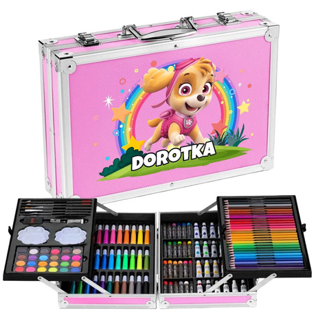 Zestaw Artystyczny Walizka do Malowania Lilo i Stich Stitch, Psi Patrol, inne dla Dziewczynki