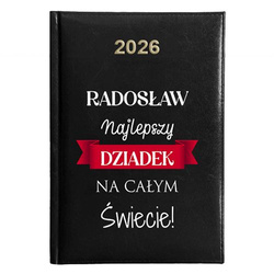 KALENDARZ KSIĄŻKOWY A5 dzienny 2026 ROK TERMINARZ NOTATNIK DLA DZIADKÓW