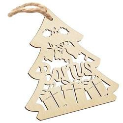 DUŻA BOMBKA z imieniem 3D drewniana choinkę święta