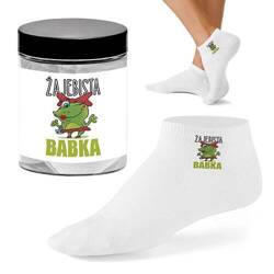 SKARPETKI STOPKI PREZENT NA DZIEŃ KOBIET DZIEWCZYNY ŻONY ŻAJEBISTA 35-40