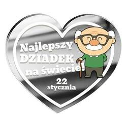 DZIEŃ BABCI DZIADKA PREZENT UPOMINEK MAGNES