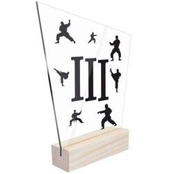 3 miejsce Statuetka sportowa nagroda karate tradycyjne zawodnika drużyny