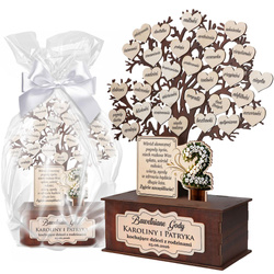 PREZENT NA 2 ROCZNICĘ ŚLUBU JUBILEUSZ SREBRNE GODY PAMIĄTKA 2-lecie ślubu