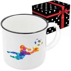 KUBEK SPORTOWY NAGRODA DLA PIŁKARZA PIŁKA NOŻNA PIŁKA TURNIEJ PIŁKI PIŁKARZ