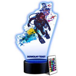 NAGRODA STATUETKA SPORTOWA DLA NURKA GRACZA NURKOWANIE NUREK