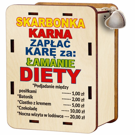 SKARBONKA Prezent na Walentynki dla dziewczyny chłopaka żony męża NIEGO